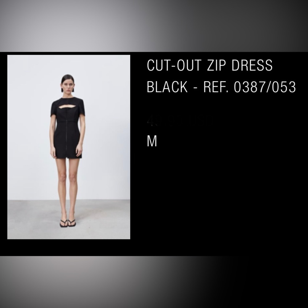 Zara dress sz. Medium - worn once